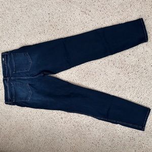Kut dark blue straight leg jeans. Hardly worn